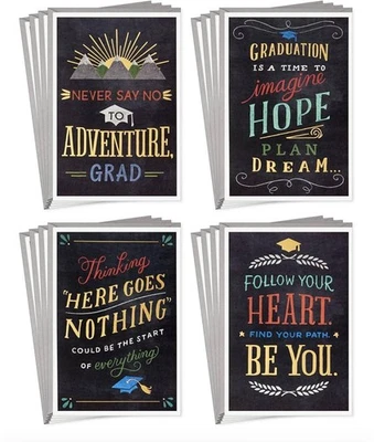 Pack of 16 New in Box Hallmark Graduation Cards w/ Envelopes Assorted Graduate - Image 1 of 3