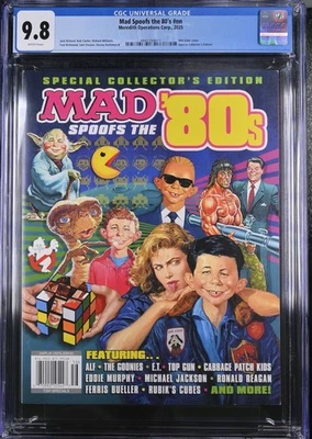 MAD RARE THE 80’S SPECIAL ED MAGAZINE MINT ET REAGAN GOONIES SPOOFS CGC 9.8 - Image 1 of 3