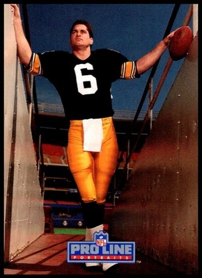 1991 Bubby Brister Pro Line Portraits Football #221 Pittsburgh Steelers - Image 1 of 2