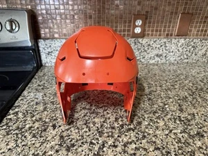 Riddell SpeedFlex Football Helmet Orange EMPTY SHELL ONLY - Adult Large - Picture 1 of 10
