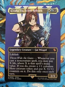 G'raha Tia, Scion Reborn Borderless Foil MtG Final Fantasy Magic - Bild 1 von 2