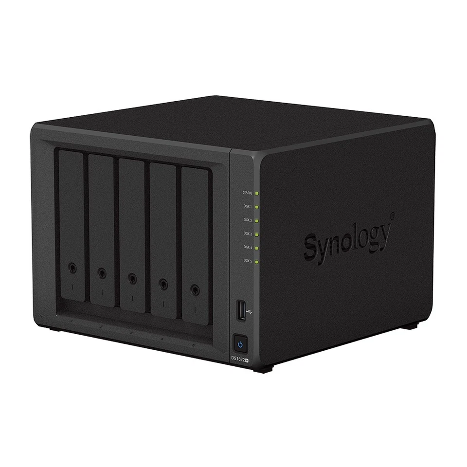 ^Synology DiskStation DS1522+ - NAS Server Enclosure - Image 1 of 1