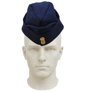 Army 1940 Chip Side Hat King Crown Side Cap Repro Blue Color (61CM) - Bild 1 von 7