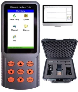 Probador de dureza ultrasónico portátil con fuerza de prueba 9,8 N/sonda 1 kgf sonda manual - Imagen 1 de 11