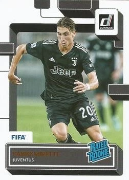 Fabio Miretti 2022-23 Donruss Soccer - Rated Rookie #196 - Juventus - Image 1 of 2