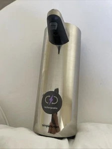 Simplehuman Sensor Pump Simple Human Brushed Stainless Steel Non Drip Waterproof - Picture 1 of 6