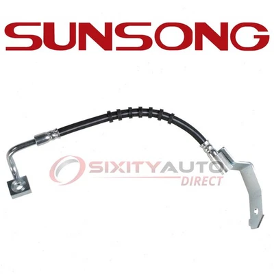 Sunsong Front Left Brake Hydraulic Hose for 1998-2002 Ford Crown Victoria - aa Foto 1 de 4