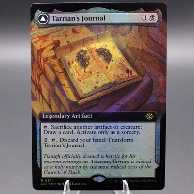 Tarrian's Journal (Extended Art) Foil 371 LCI The Lost Caverns of Ixalan NM MTG - Image 1 of 2
