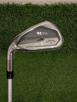 Brand New LH Callaway Reva 7 Iron Graphite Reva Womens W Flex 36.5" Lefty - Image 1 of 4