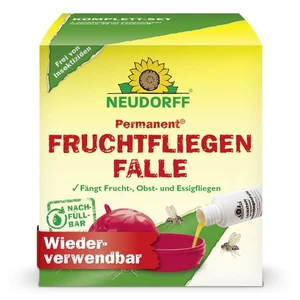 Neudorff Permanent FruchtfliegenFalle - Fruchtfliegen Falle Fliegenfalle Fliegen - Bild 1 von 5