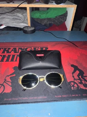 Supreme Miller Sunglasses 20SS Gold/Green - Image 1 of 4