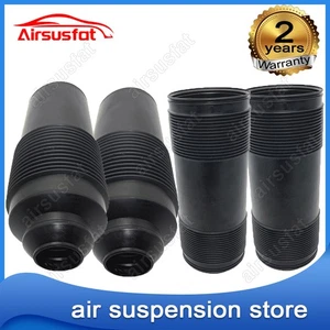 Cubierta antipolvo amortiguador hidráulico delantero trasero 4 piezas para Mercedes R230 ABC SL550 SL500 SL55 - Imagen 1 de 7