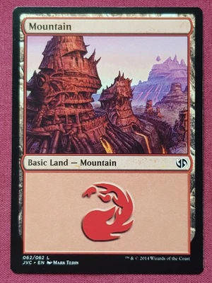 Magic The Gathering DUEL DECKS ANTHOLOGY JACE VS CHANDRA MOUNTAIN 062 card MTG - Image 1 of 2