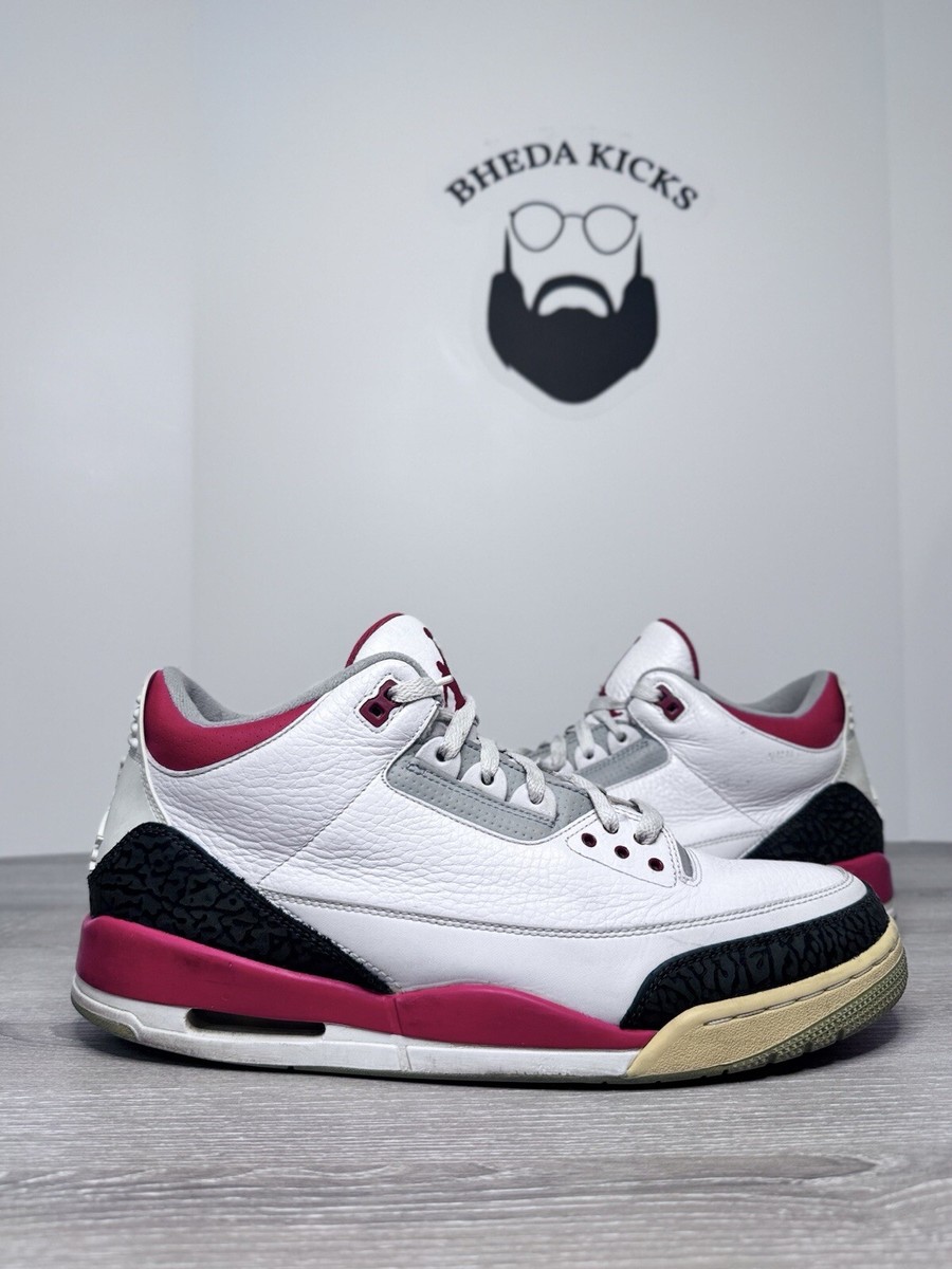 ⭐︎AIR JORDAN3 FIRE RED 30cm 新品未使用⭐︎ Jordan 3 Retro Denim SE Fire Red 2020 for Sale