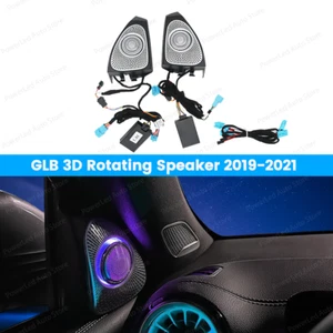3D Rotating Speaker LED ambient tweeter For Mercedes-Benz GLB X247 W247 2019-21 - Picture 1 of 12