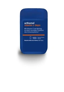 ORTOMOLO Vitamina C Depo, 100 compresse, PZN 1247300 - Foto 1 di 1