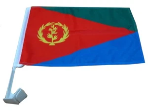 12x18 Wholesale Lot 12 Eritrea Country Car Vehicle 12"x18" Flag - Picture 1 of 1
