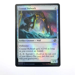 Coastal Bulwark 76 - MTG - The Brothers' War - NM Foil - Picture 1 of 2