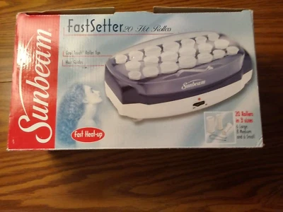 Sunbeam Hot Rollers Modelo SBPC70 Fast Setter Set 20 piezas. Foto 1 de 4