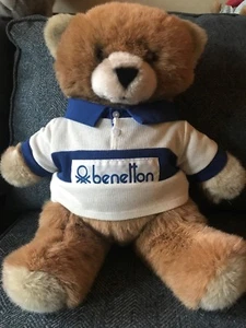 Wallace Berrie Avanti 1982 Vtg 20” Plush Brown Teddy Bear #291 (Jockline, Italy) - Picture 1 of 5