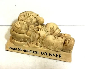 Vintage Figur Statue World's Greatest Trinker - Bild 1 von 7