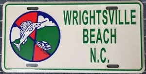 Wrightsville Beach License Plate North Carolina NC Souvenir NEW In Shrink wrap - Picture 1 of 1