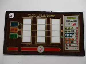 Carrete de vidrio para máquina tragamonedas (3 líneas) - Imagen 1 de 4