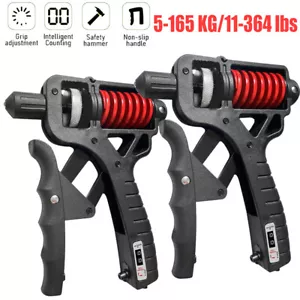 1/2x Hand Grip Strength Power Trainer Gripper Strengthener Adjustable Exerciser - Picture 1 of 16