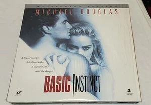 1992 Basic Instinct 2 LaserDisc Set Michael Douglas Sharon Stone Sealed - Picture 1 of 2