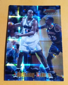 1997-98 Bowman's Best Atomic Refractor Anthony Mason #68 - Hornets - Imagen 1 de 2
