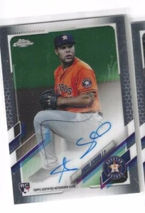 ANDRE SCRUBB 2021 Topps Chrome Rookie Autographs #RA-AS Astros Rookie RC - Picture 1 of 1