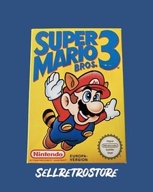 Nintendo - NES  - Super Mario Bros 3 - CIB - OVP - Sammler - Retro Gaming - PAL