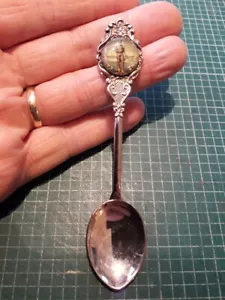 Vintage Souvenir Collector's Captain Cook New Zealand Silver Plated Tea Spoon - Foto 1 di 6