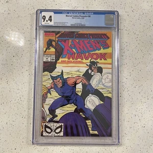 Marvel Comics Presents #30  From 10/89 Cgc 9.4 X-Men's Havok Wolverine - Picture 1 of 7