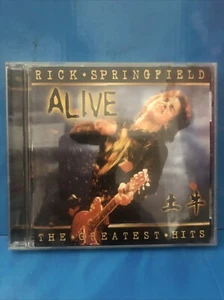 Rick Springfield - Alive- Greatest Hits-compact disc cd - Picture 1 of 1