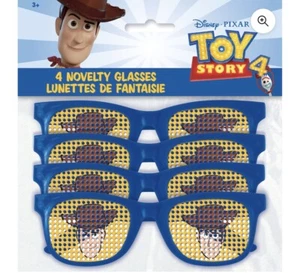 Unique Industries Toy Story 4 Party Supplies Pin Dot Glasses (4) - Picture 1 of 2