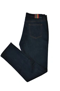 Pantalones de mezclilla azul Paul Smith Mainline para hombre 32""R de ajuste ajustado totalmente nuevos precio de venta sugerido por el fabricante £300 - Imagen 1 de 7