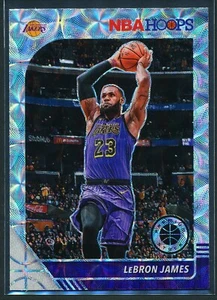 LeBron James 2019-20 Panini Hoops Premium Stock Silver Scope Prizm #87 Lakers - Picture 1 of 2