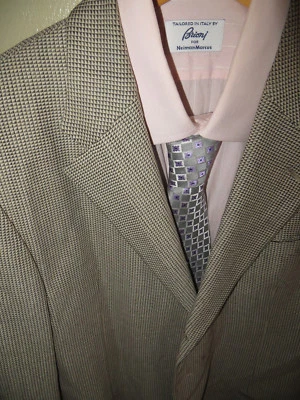 Blazer Abrigo Deportivo Giorgio Armani Collezioni Saks Fifth Ave Italia Lana Seda 42 L Foto 1 de 4