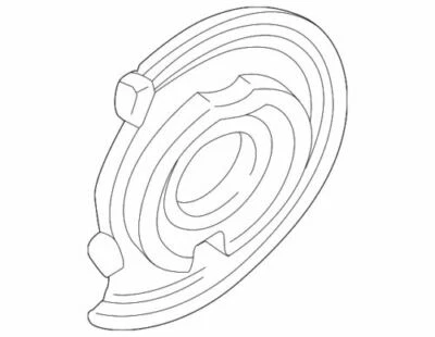 Placa de respaldo de freno de disco izquierda derecha genuina GM 2000-2014 Chevrolet GMC 19178785 Foto 1 de 2