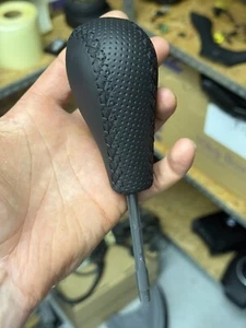 BMW e36 automatic shift knob E39 E46 E38 Z3 Black Perforated Genuine Shift Knob - Picture 1 of 11