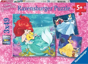 Rompecabezas Ravensburger Princesses Adventure 49 piezas - Imagen 1 de 5