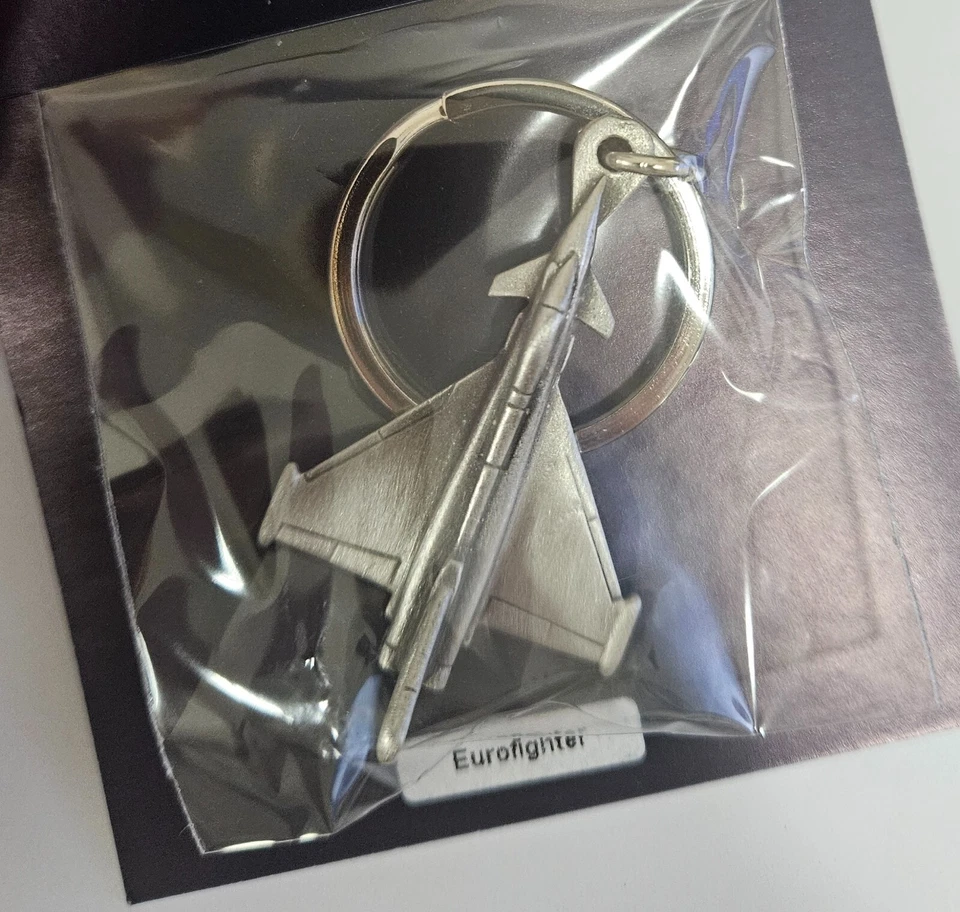 Portachiavi Eurofighter Typhoon Aereo Militare - Immagine 1 di 1