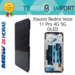 Pantalla Completa Display LCD OLED Xiaomi Redmi Note 11 Pro 4G 5G con marco - Imagen 1 de 1