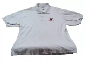 Anvil Deluxe Shirt Men XL Diamondback Castings Short Sleeve Polo Vintage - Picture 1 of 13