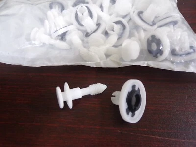 AUVECO Au-Ve-Co 23552 Ratchet Shank, Nylon Panel Rivet, 25PK (G)