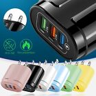 Fast Charger USA American Plug for Phones 3.1A European Travel Adapter with 3USB