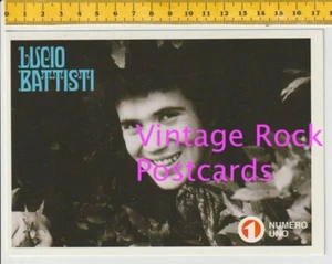 LUCIO BATTISTI - Numero Uno - cartolina miniposter cartoncino - Bild 1 von 2