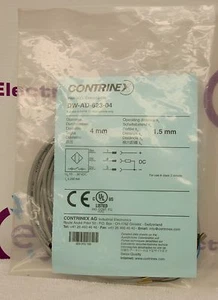 Contrinex DW-AD-623-04 Sensor *SEALED* DWAD62304 - Picture 1 of 2