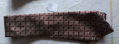 Corbata 100 % seda Jay Kos borgoña nueva sin etiquetas Foto 1 de 3